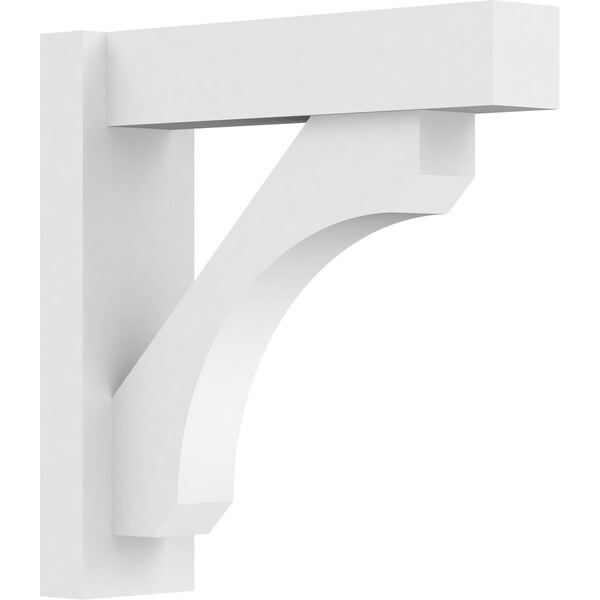 Ekena Millwork Legacy Architectural Grade PVC Outlooker with Block Ends, 5"W X 18"D X 18"H OUTP05X18X18LEC05 - main